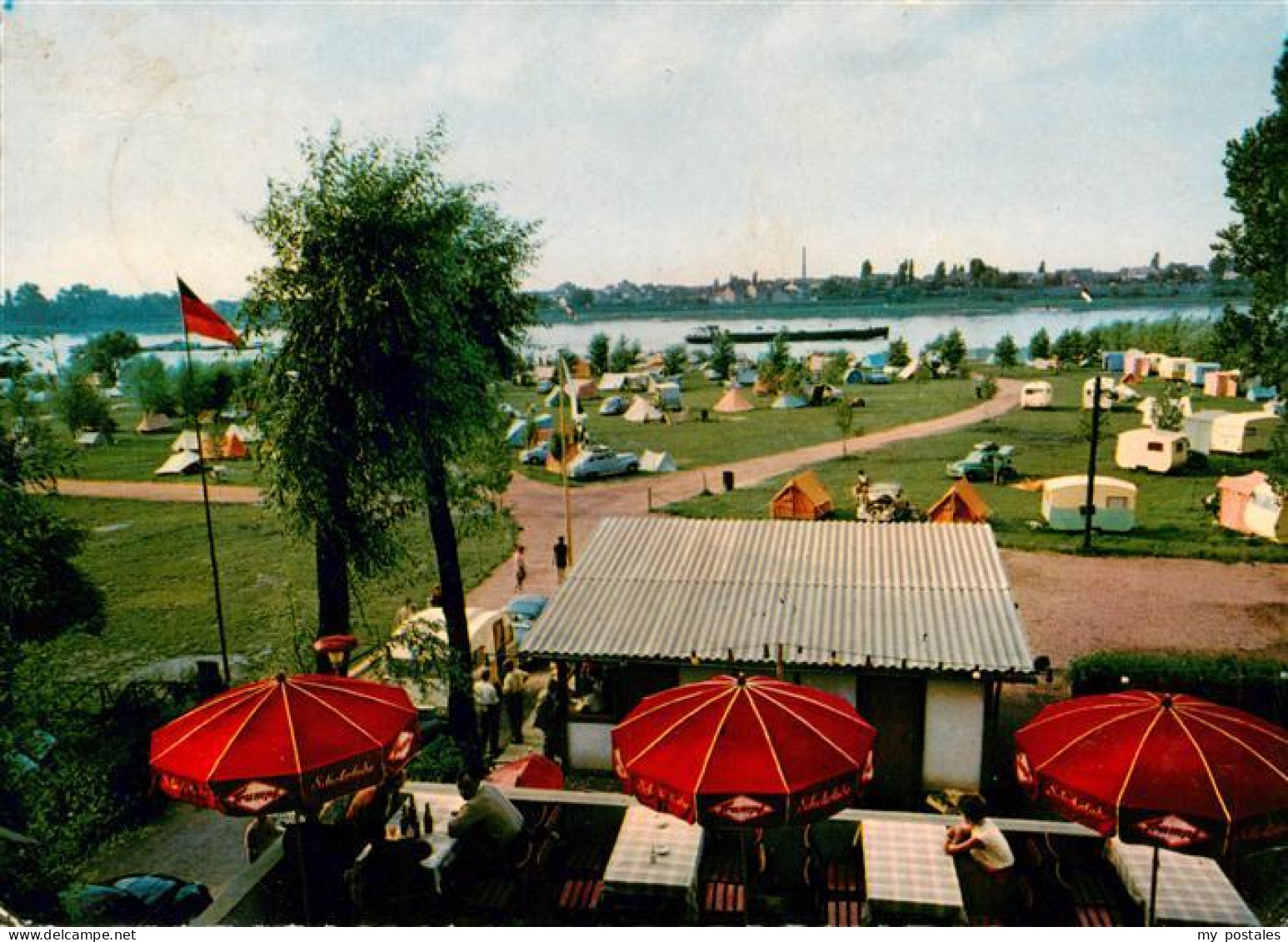 73894179 Rodenkirchen Koeln Campingplatz Bootshaus Jakob Berger Rodenkirchen Koe - Köln