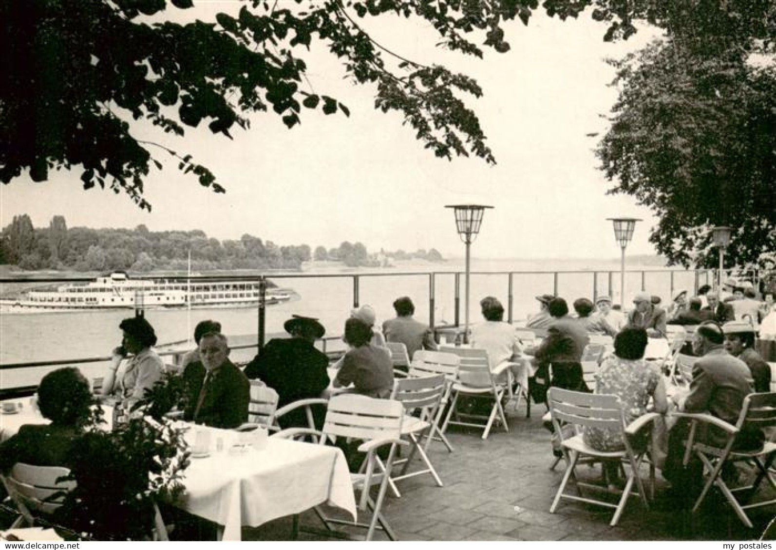 73894170 Rodenkirchen Koeln Hotel Bellevue Restaurant Cafe Terrasse Rodenkirchen - Koeln