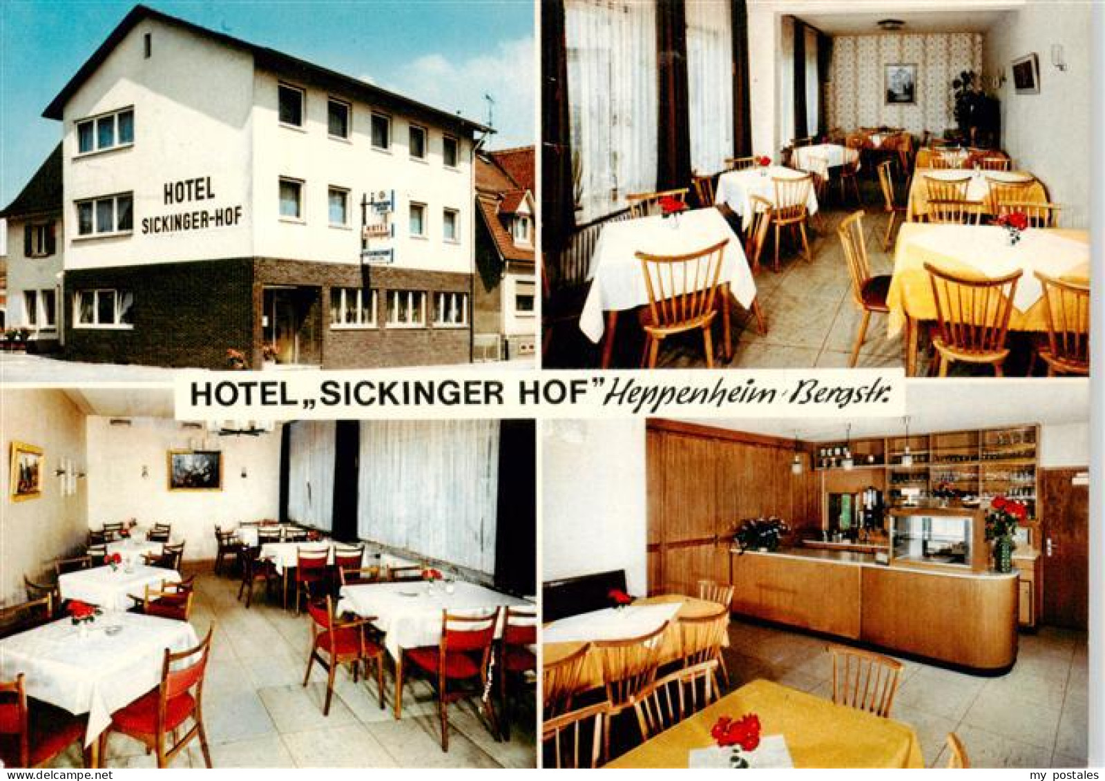 73894089 Heppenheim Bergstrasse Hotel Sickinger Hof Gastraeume Theke Heppenheim  - Heppenheim