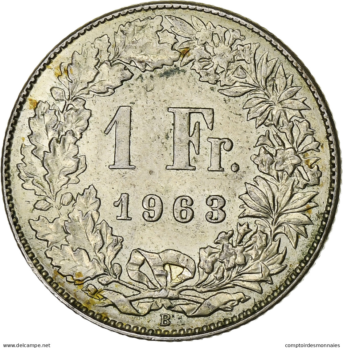 Suisse, Franc, 1963, Bern, Argent, TTB+, KM:24 - Altri & Non Classificati
