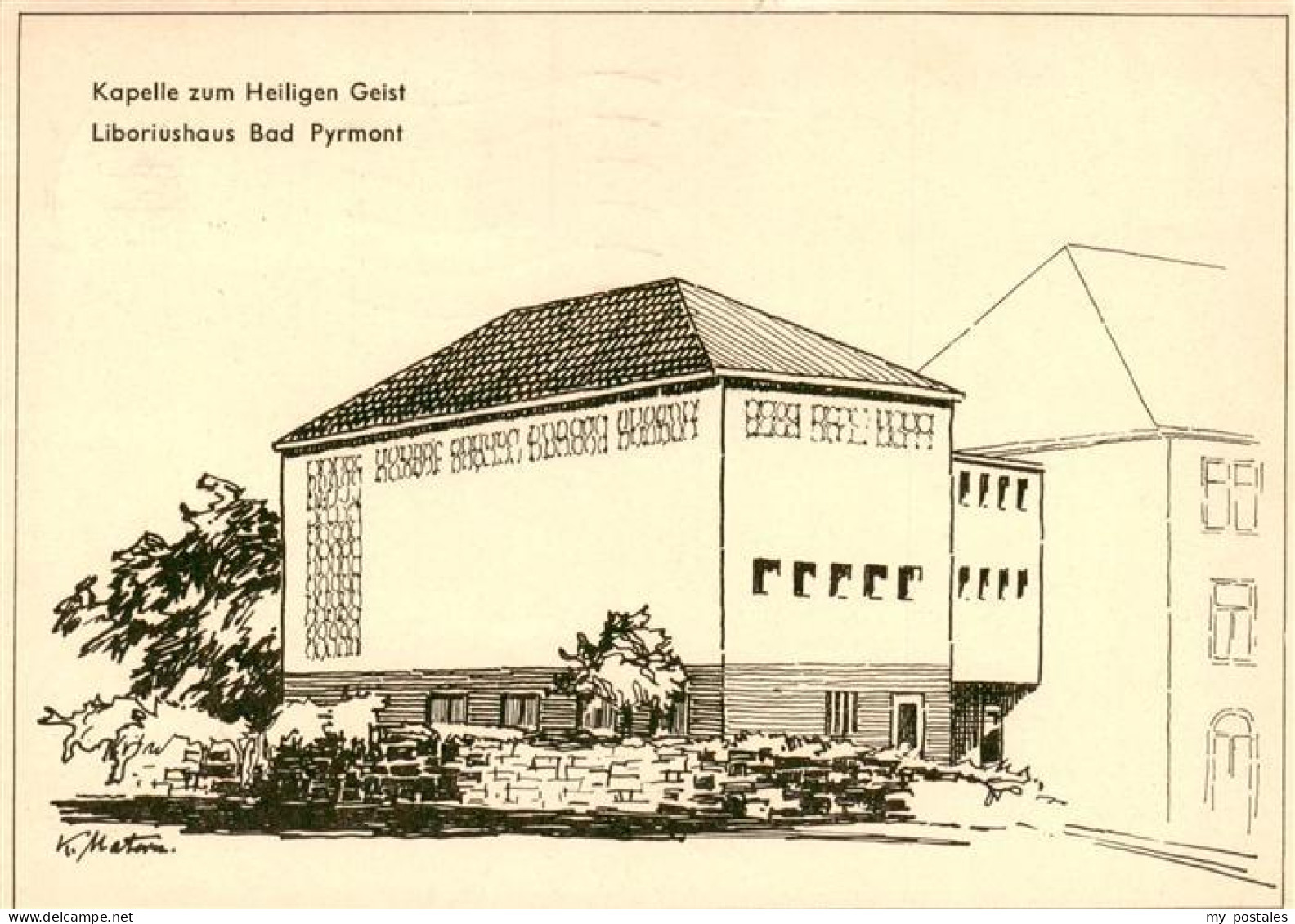 73894014 Bad Pyrmont Kapelle Zum Heiligen Geist Liboriushaus Bad Pyrmont - Bad Pyrmont