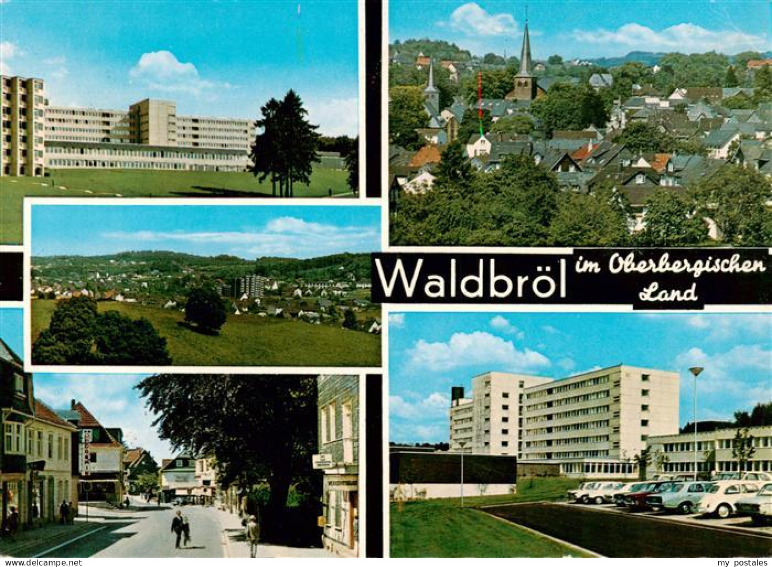 73893960 Waldbroel Orts Und Teilansichten Waldbroel - Waldbroel