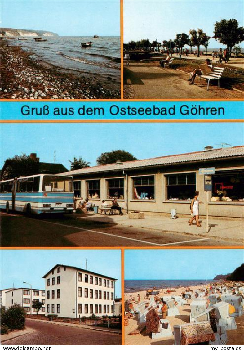 73893950 Goehren  Ostseebad Ruegen Suedstrand Promenade HO Kaufhalle Rationell E - Otros & Sin Clasificación