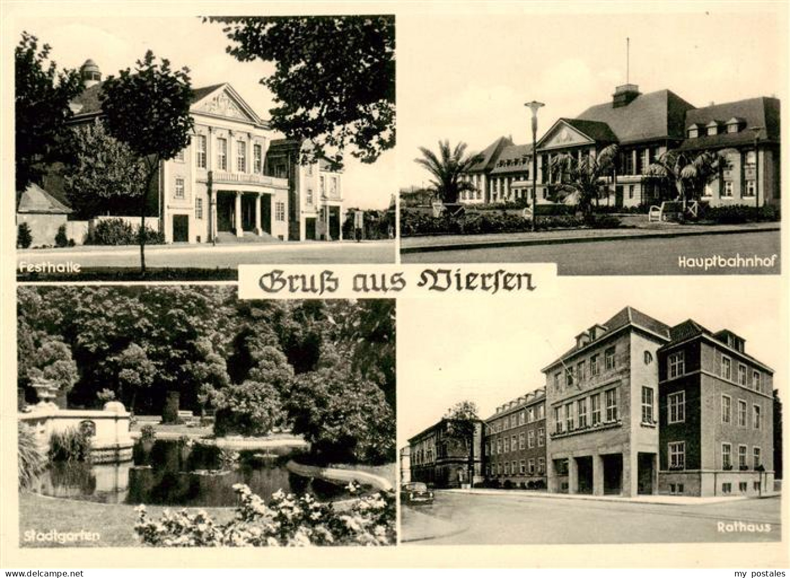 73893936 Viersen Festhalle Hauptbahnhof Stadtgarten Rathaus Viersen - Viersen