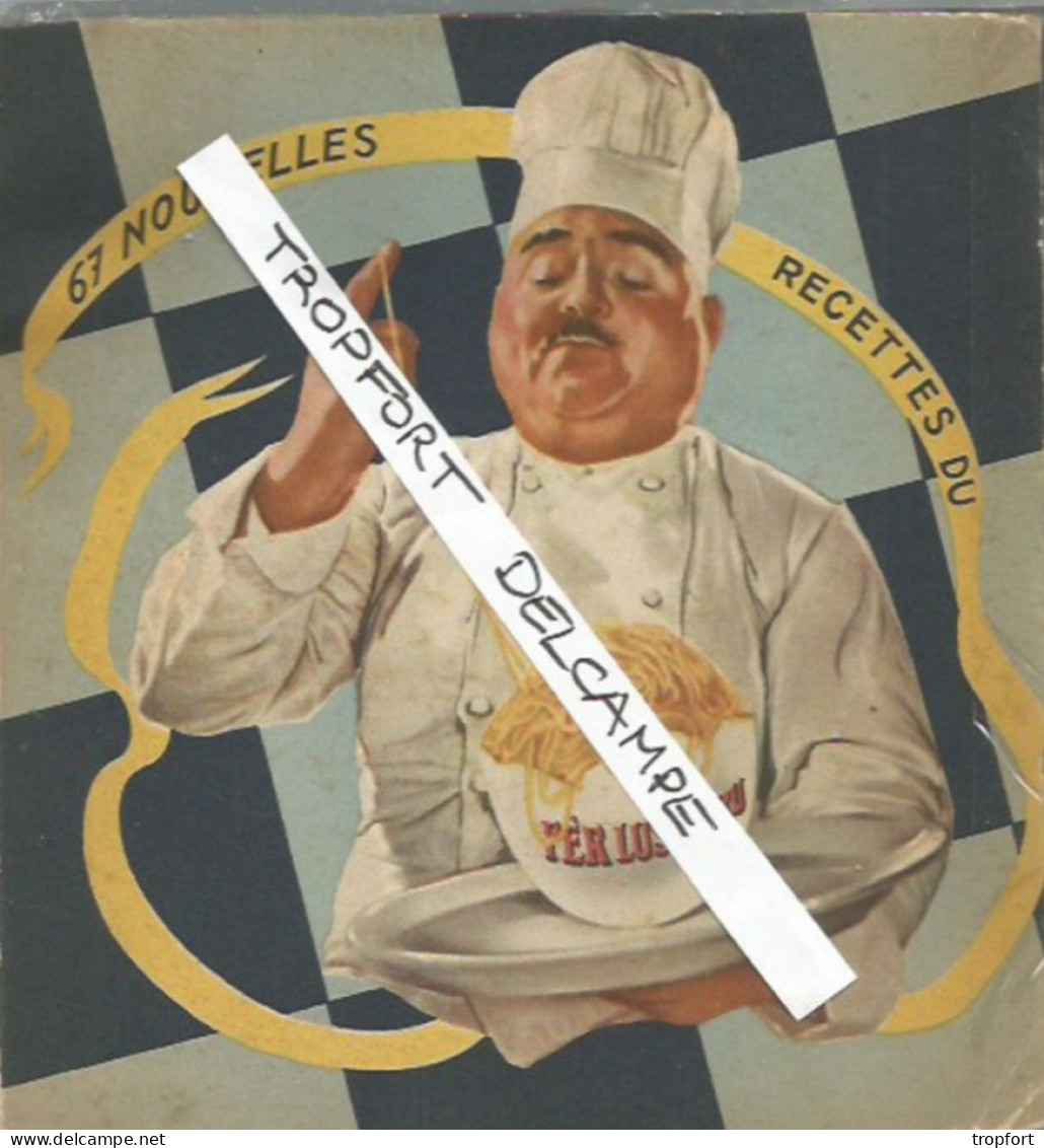 RT // Vintage // Livre Guide LUSTUCRU Pates Alimentaires @@ CHEF Cuisine Recette // 50 Pages Superbe ! CUISINE KITCHEN - Pubblicitari