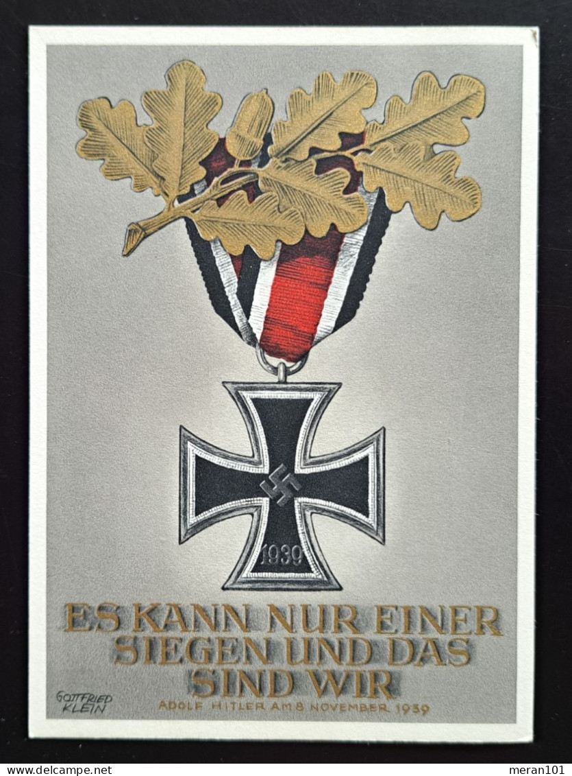 Postkarte P290 "Eisernes Kreuz" Ungebraucht 1940 - Briefkaarten