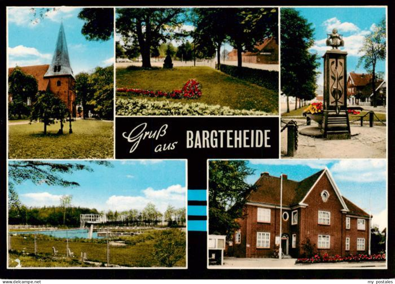 73893604 Bargteheide Kirche Park Schwimmbad Denkmal Bargteheide - Bargteheide