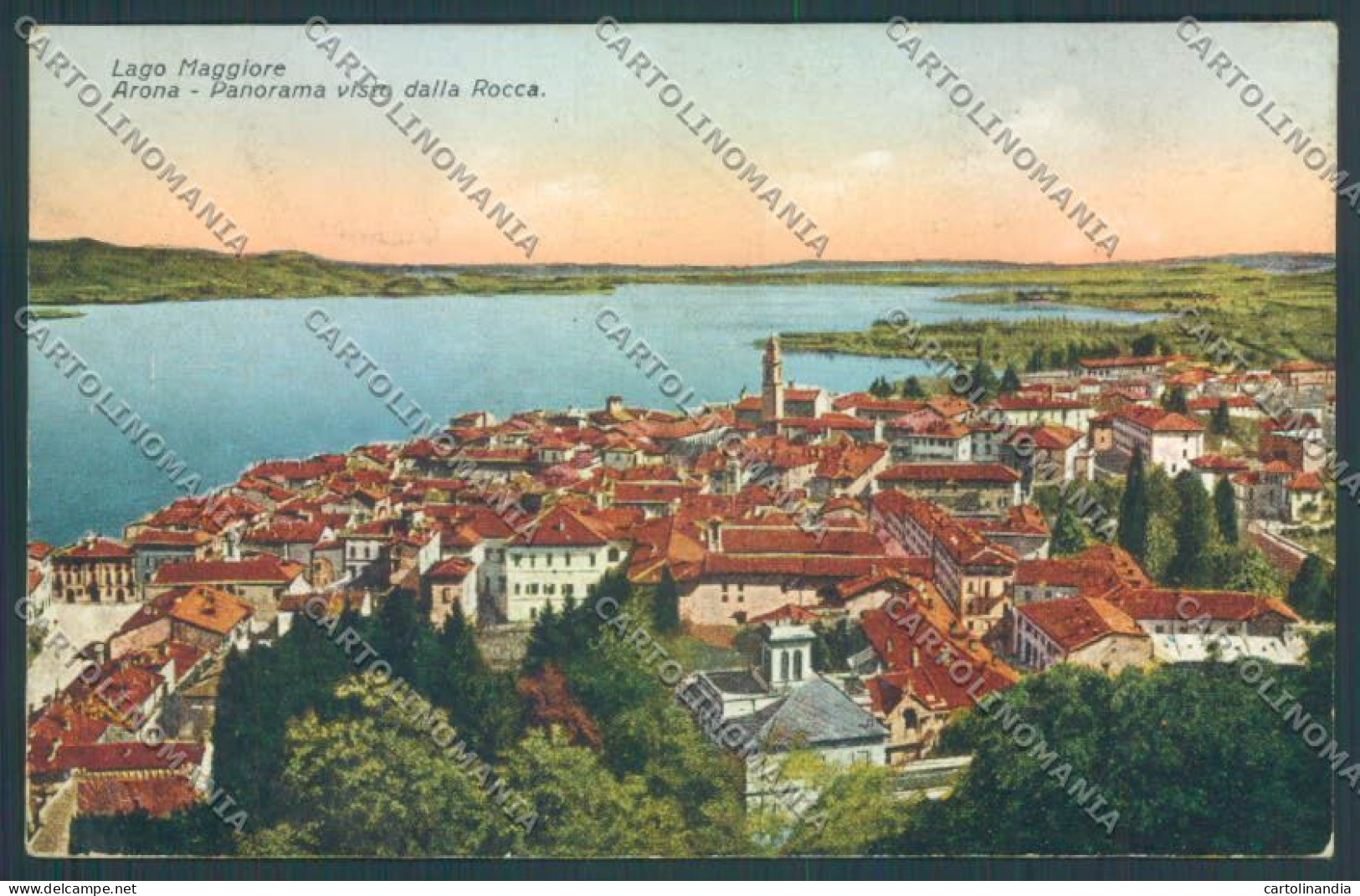 Novara Arona Cartolina ZB1343 - Novara