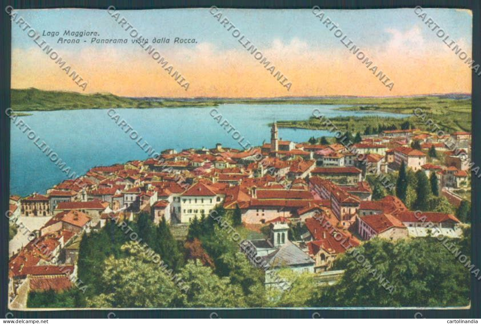 Novara Arona Cartolina ZB1347 - Novara