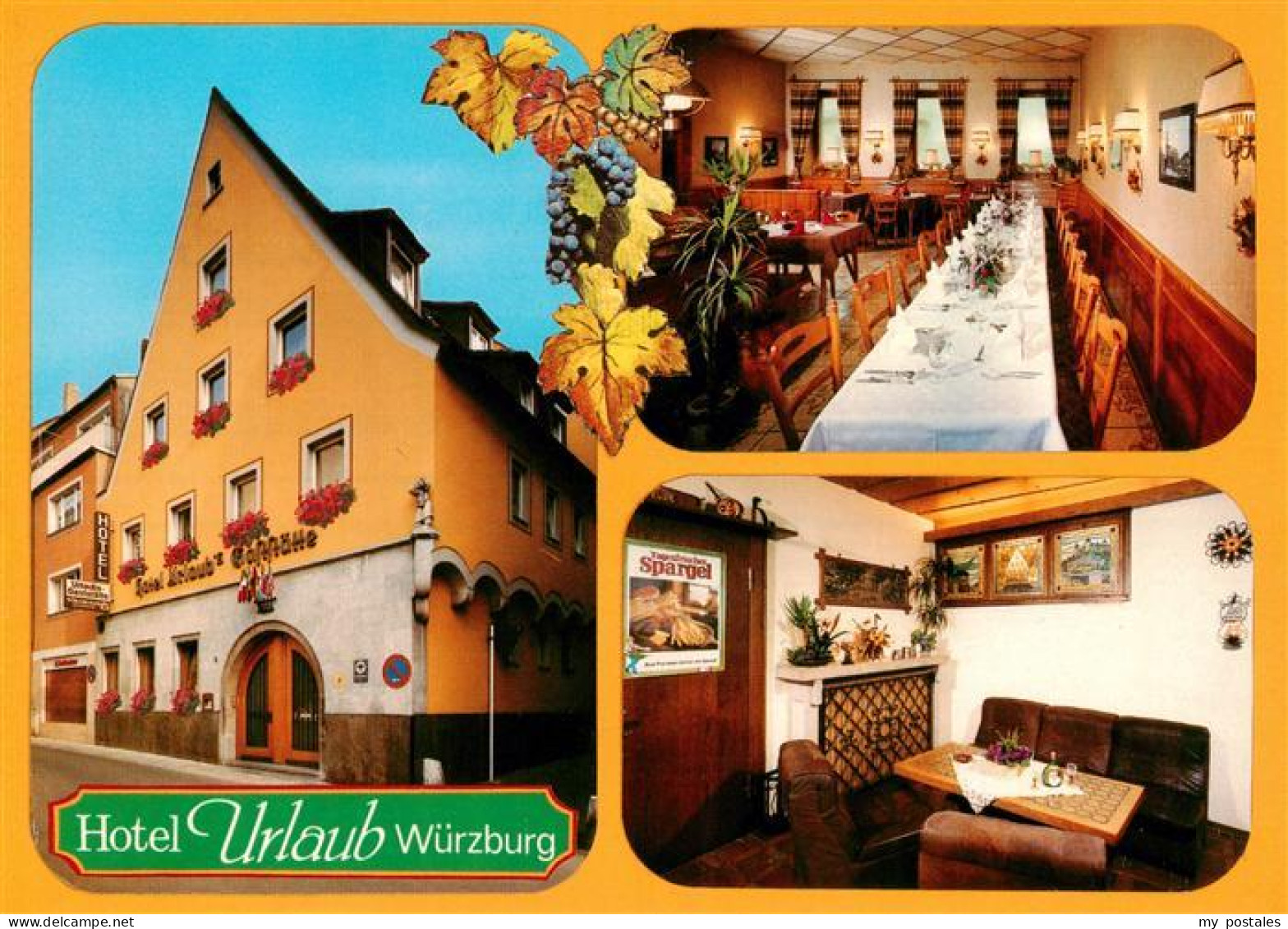73893548 Wuerzburg Bayern Hotel Urlaubs Gaststaette Gastraeume  - Würzburg
