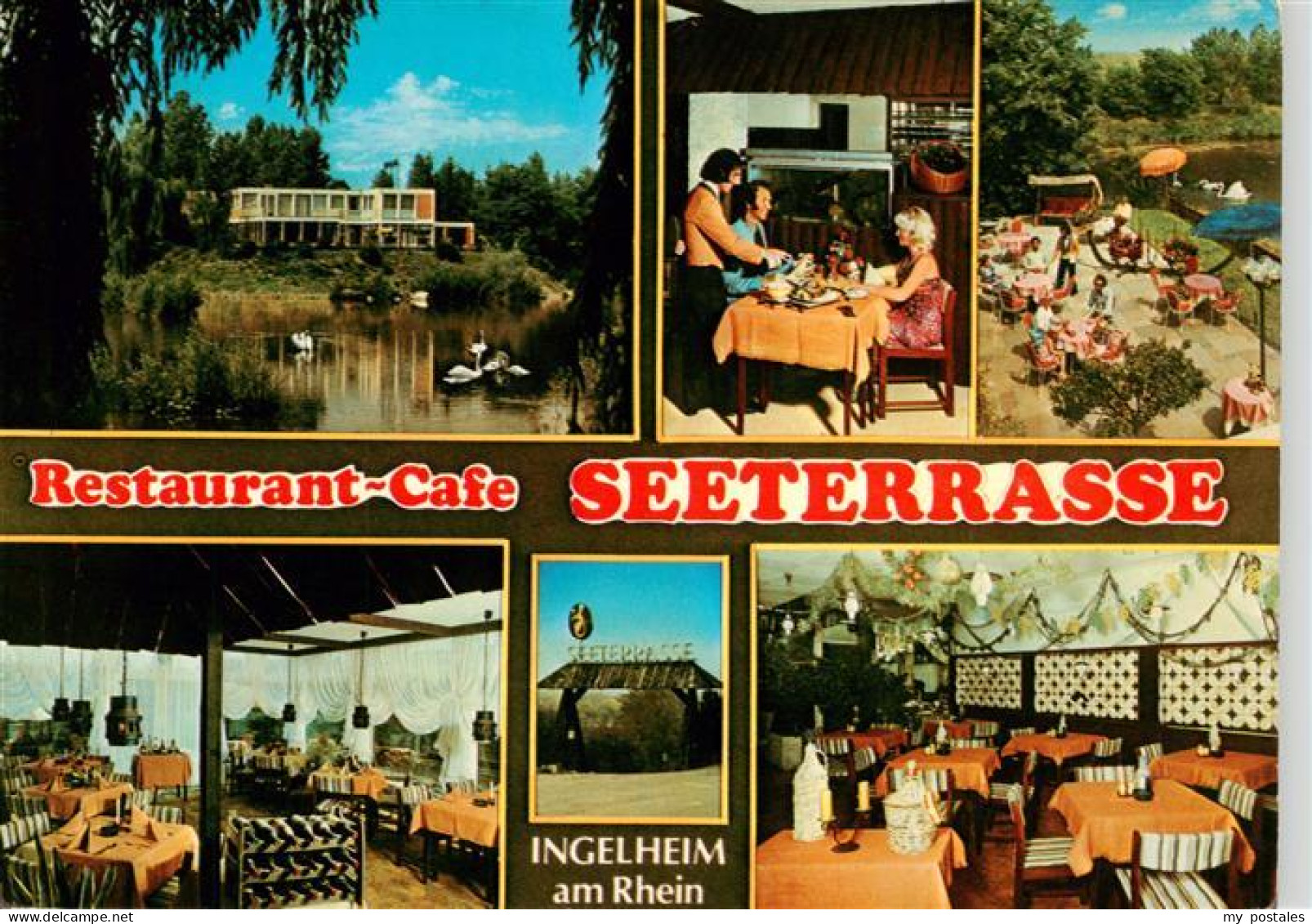 73893525 Ingelheim Rhein Restaurant Seeterrasse Gastraeume Schwanenteich Ingelhe - Ingelheim