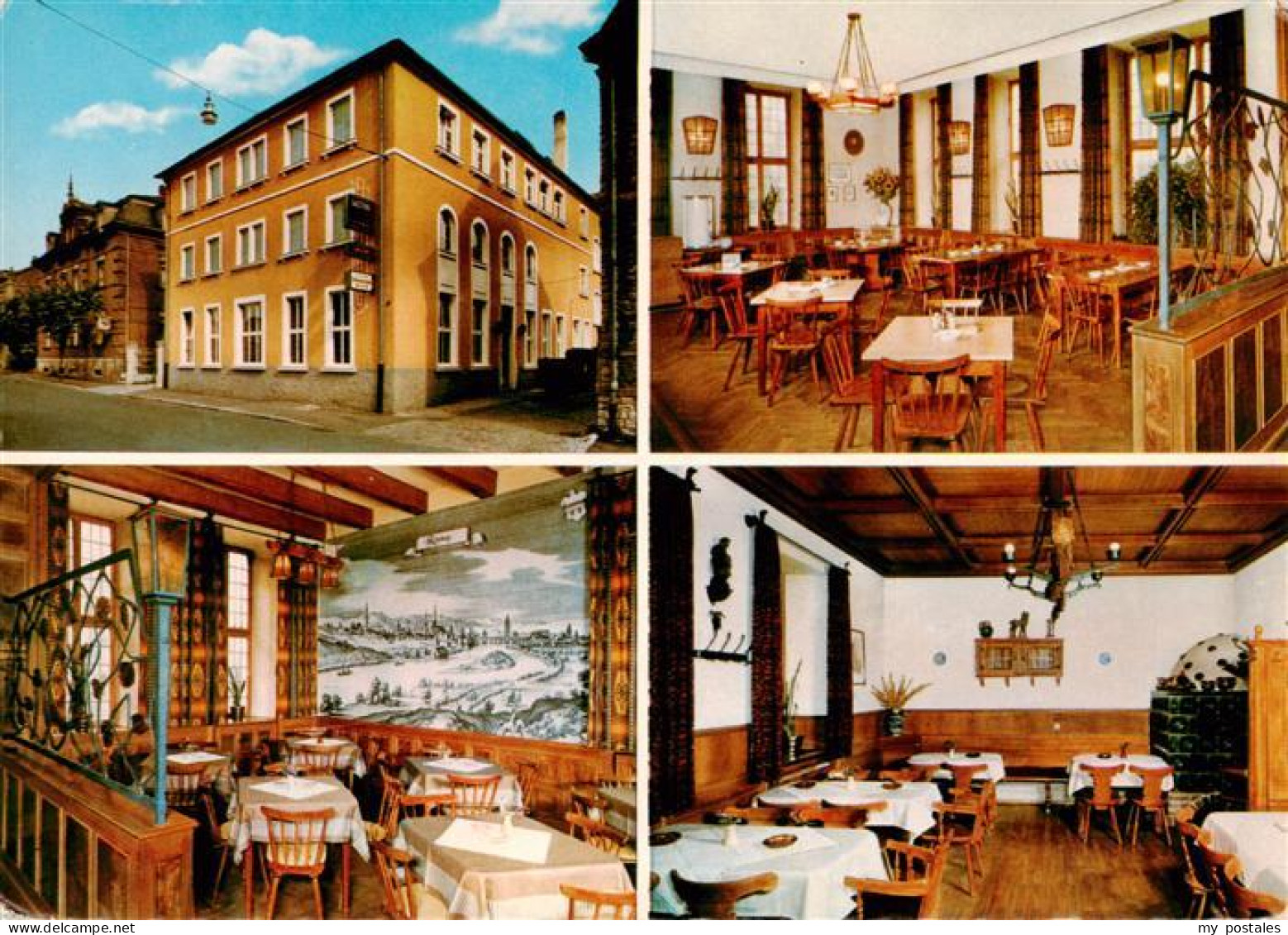 73893498 Kitzingen Main Hotel Restaurant Deutsches Haus Gastraeume Kitzingen Mai - Kitzingen