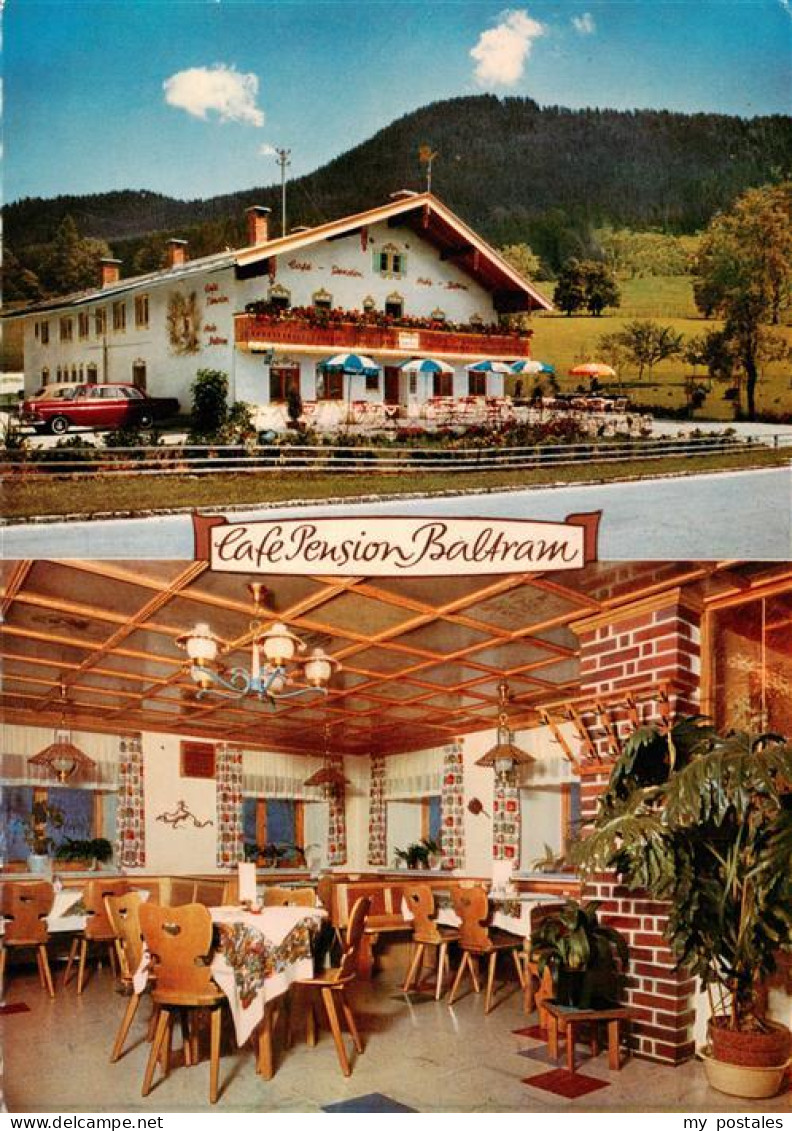 73893482 Ramsau  Berchtesgaden Cafe Fremdenheim Haus Baltram Gaststube  - Berchtesgaden