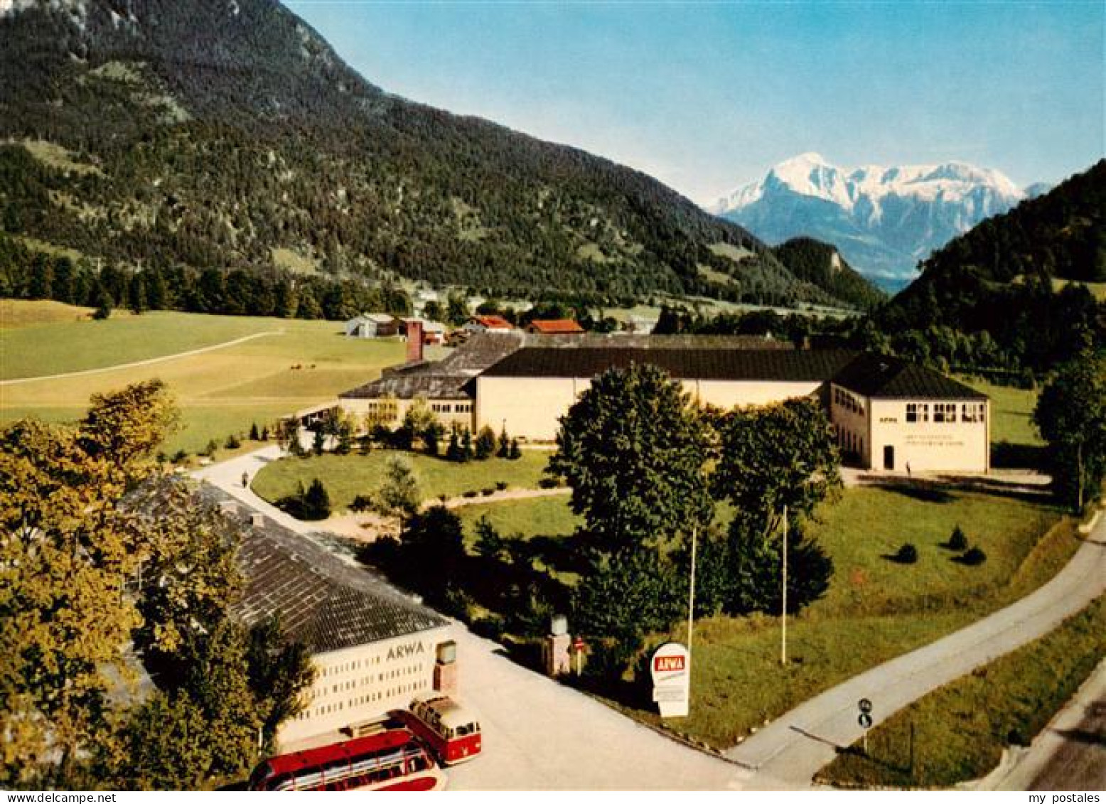 73893471 Bischofswiesen Berchtesgaden ARWA Werke In Bischofswiesen Panorama  - Bischofswiesen