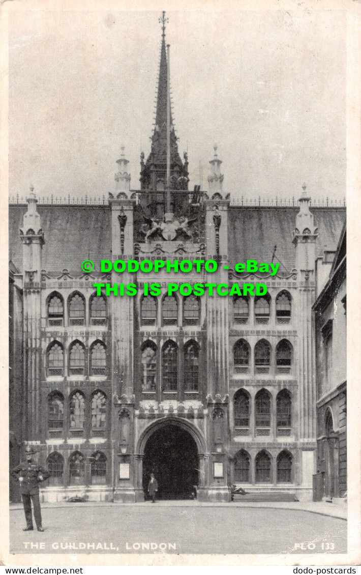 R495655 London. The Guildhall. Jarrold. Donald McLeish - Other & Unclassified