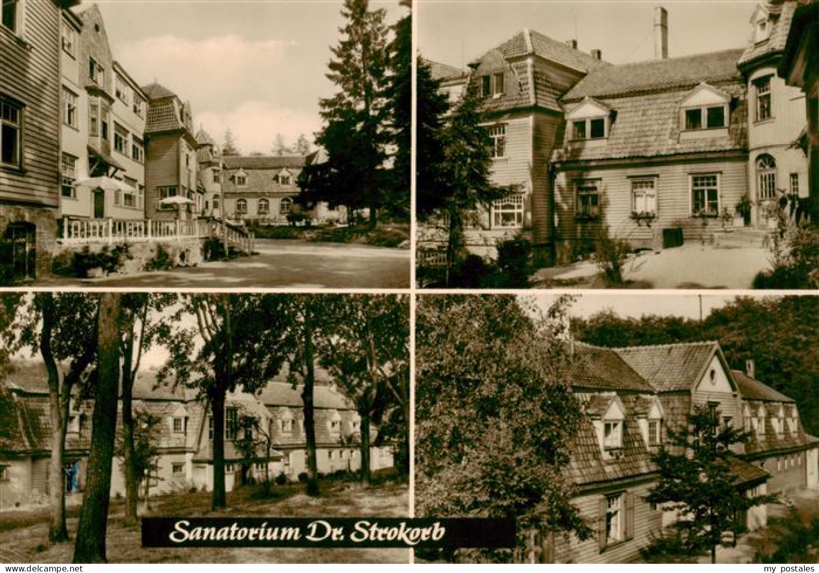 73893430 Friedrichsbrunn Harz Sanatorium Dr Strokorb Details Friedrichsbrunn Har - Altri & Non Classificati