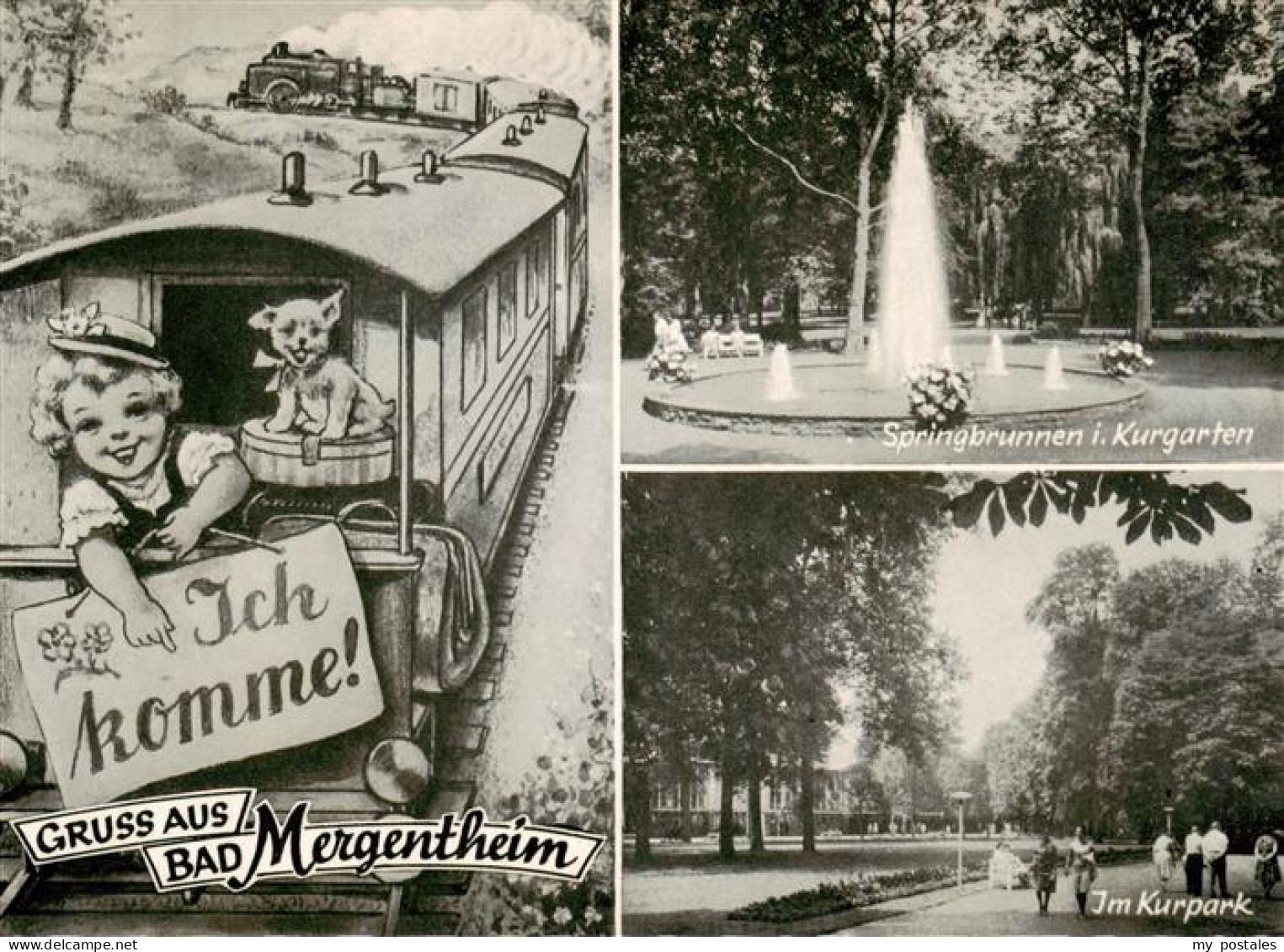 73893400 Bad Mergentheim Springbrunnen Im Kurpark Bad Mergentheim - Bad Mergentheim