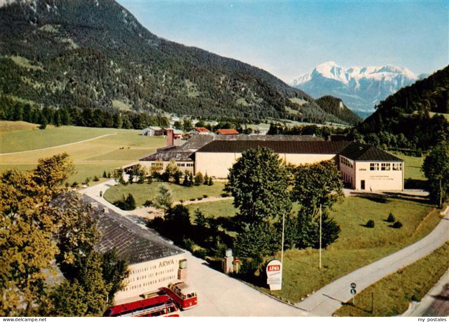 73893279 Bischofswiesen Berchtesgaden ARWA Besuchswerk Bischofswiesen Panorama  - Bischofswiesen