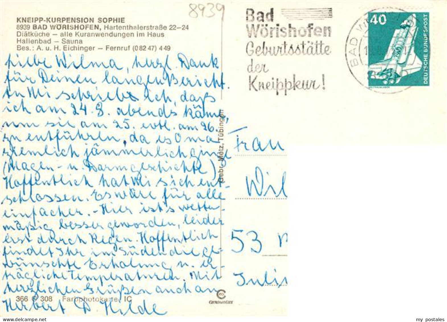 73893221 Bad Woerishofen Kneipp Kurpension Sophie Bad Woerishofen - Bad Wörishofen