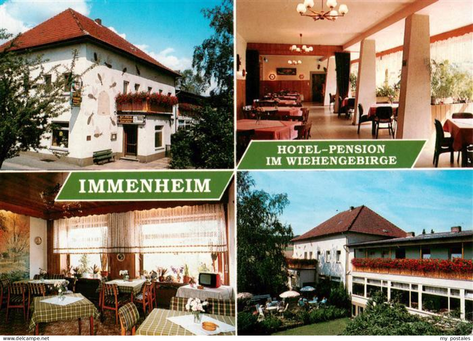73893201 Boerninghausen Preussisch Oldendorf Hotel Pension Immenheim Gastraeume  - Getmold