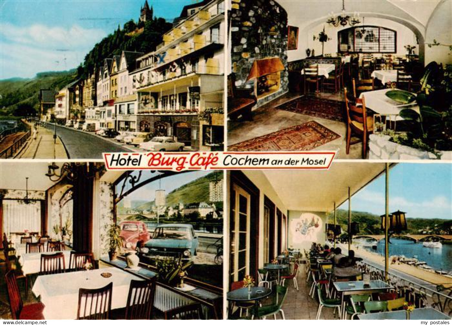 73893197 Cochem Kochem Mosel Hotel Burg Cafe Mueller Gastraeume Terrasse  - Cochem