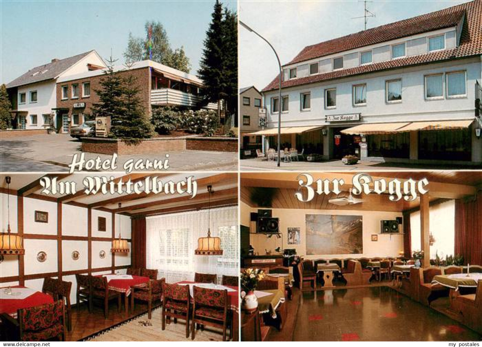 73893176 Gohfeld Herford Gaststaette Zur Kogge Und Hotel Garni Am Mittelbach Gas - Zu Identifizieren