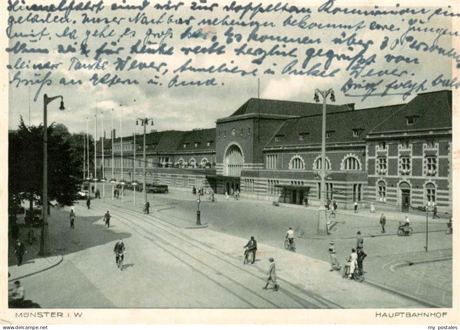 73893137 Muenster Westfalen Hauptbahnhof Muenster Westfalen - Münster