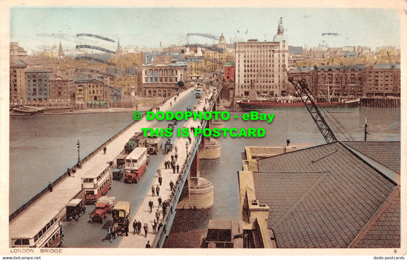 R495886 London Bridge. Photochrom. Postcard. 1934 - Autres & Non Classés