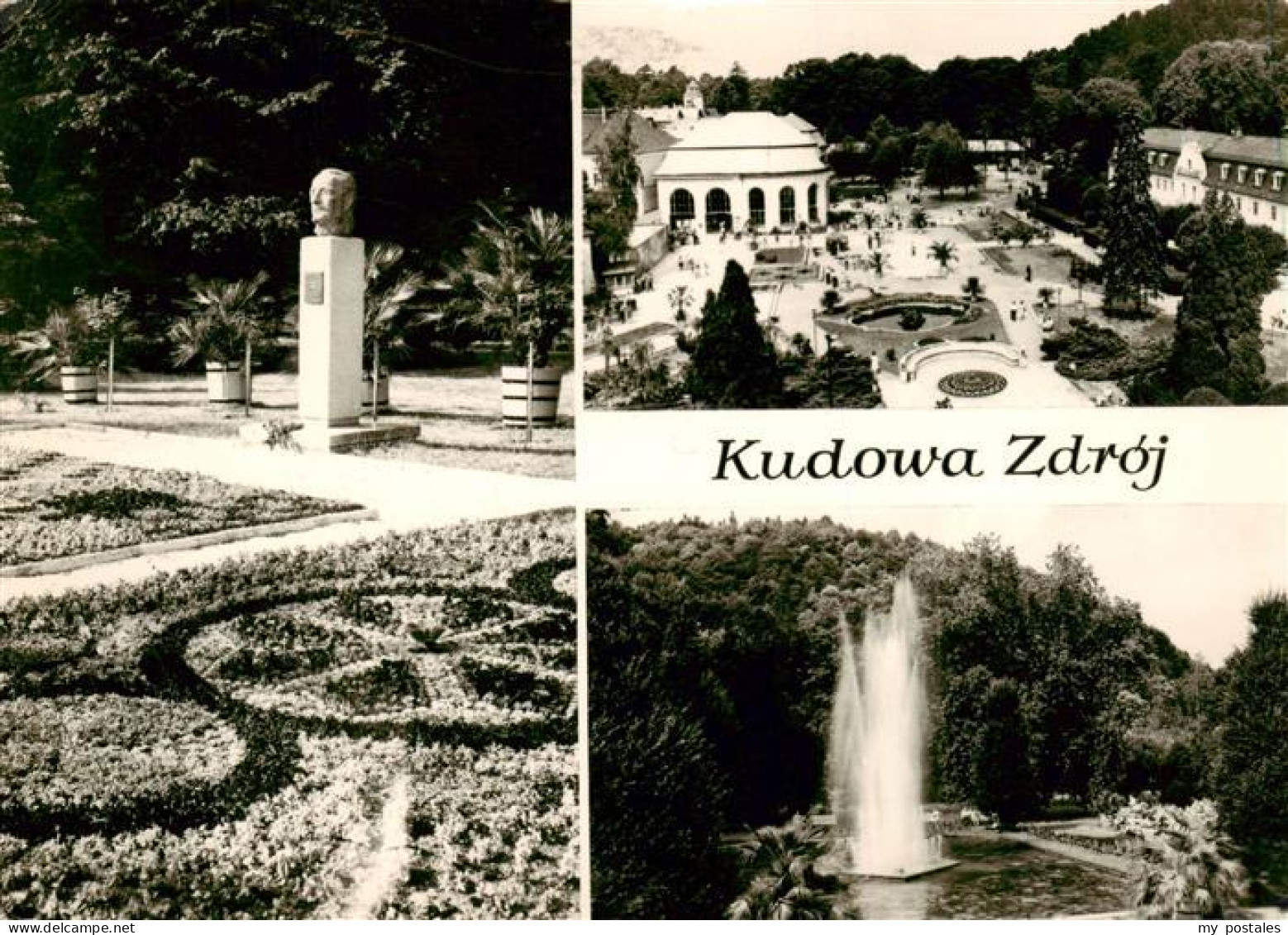 73893130 Kudowa-Zdroj Bad Kudowa Niederschlesien Pomnik Stanislawa Moniuszki Pij - Polonia