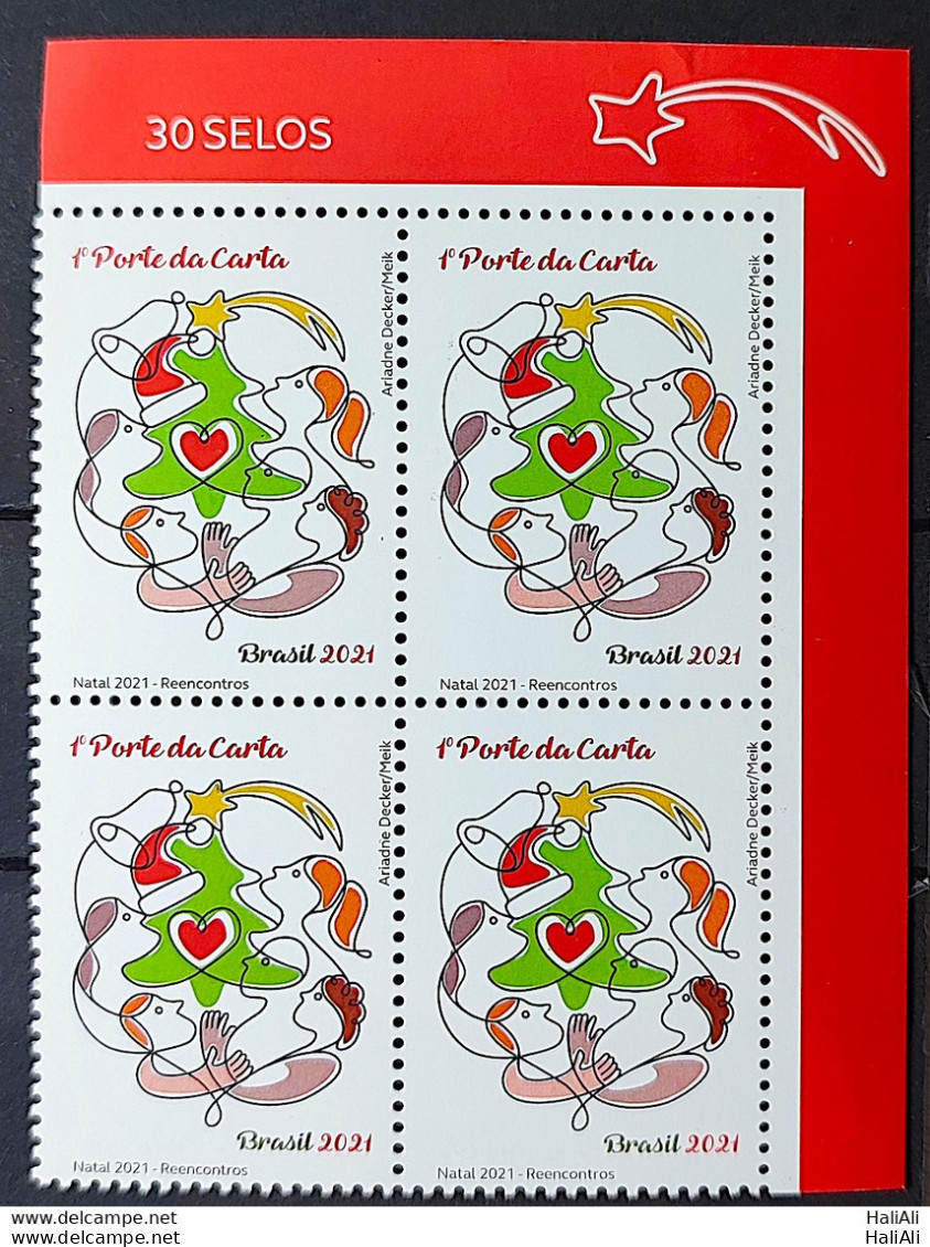 C 4019 Brazil Stamp Christmas Reunions 2021 Vignette Comet - Nuevos