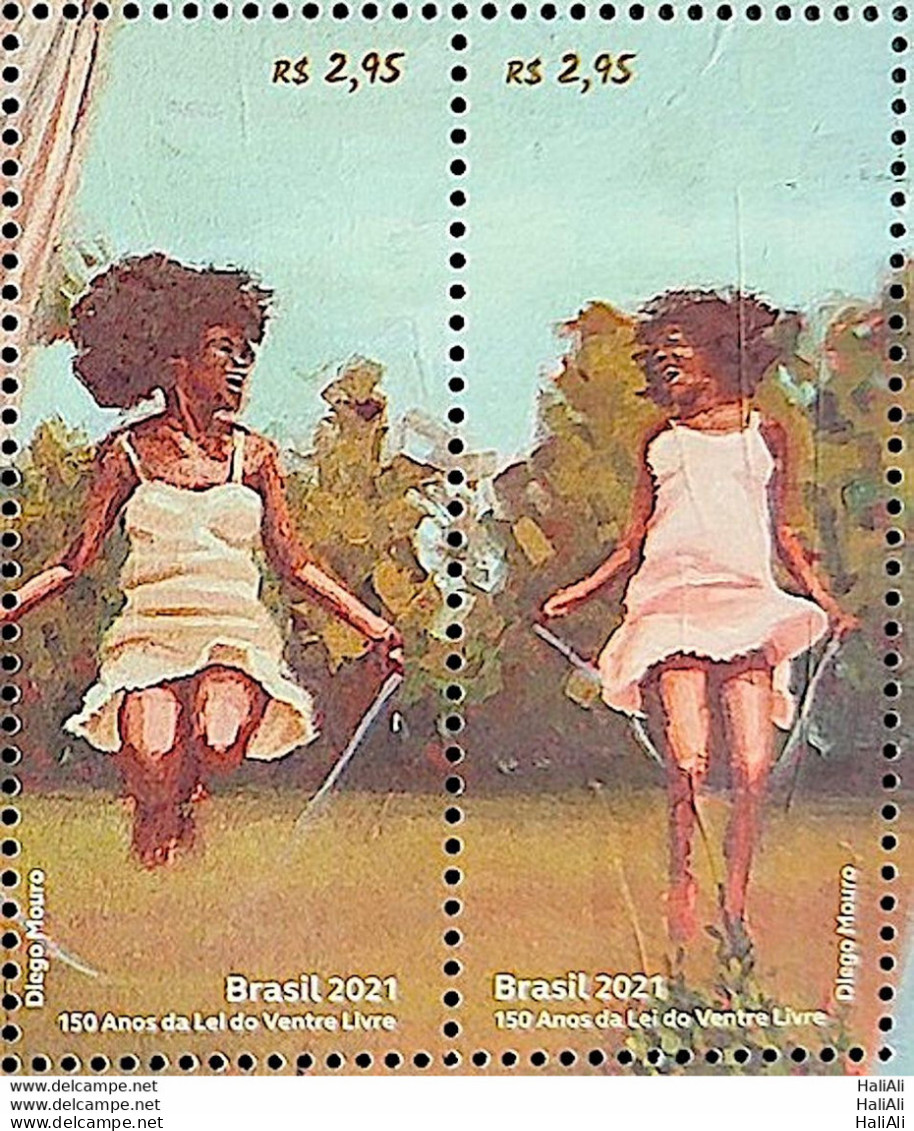 C 4016 Brazil Stamp 150 Years Of Free Womb Law 2021 - Ongebruikt