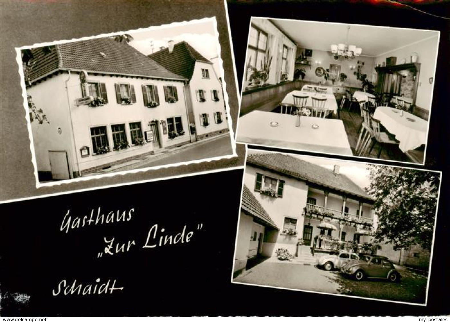 73893050 Schaidt Gasthaus Zur Linde Gaststube Parkplatz Schaidt - Other & Unclassified