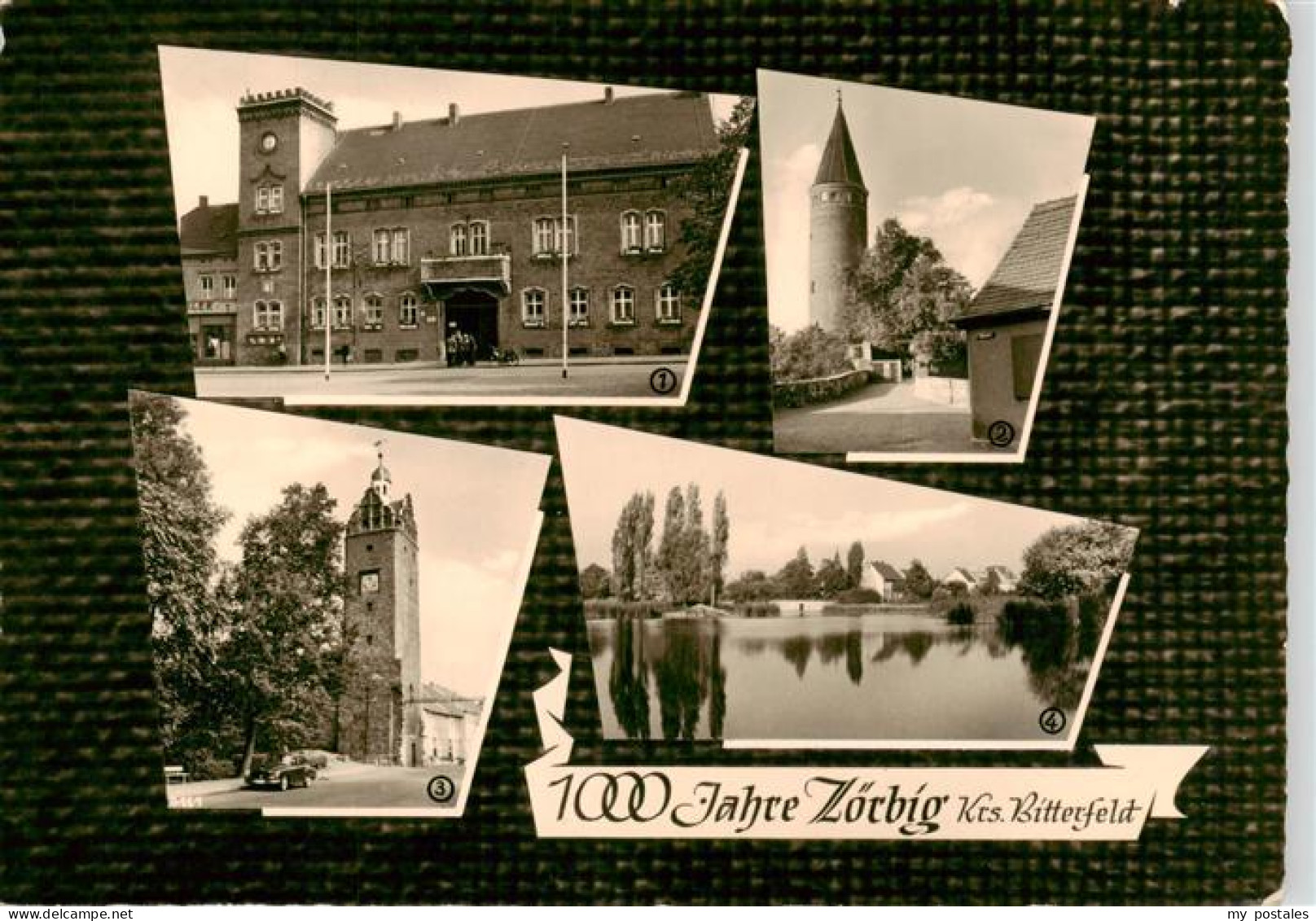 73893038 Zoerbig Rathaus Am Schloss Hallescher Turm Leipziger Teich Zoerbig - Zörbig