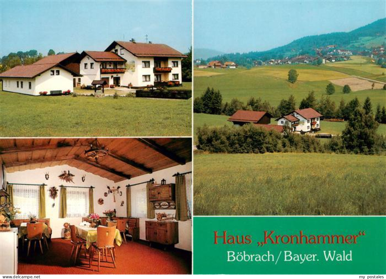 73893009 Boebrach Bayern Haus Kronhammer Gastraum Panorama  - Other & Unclassified