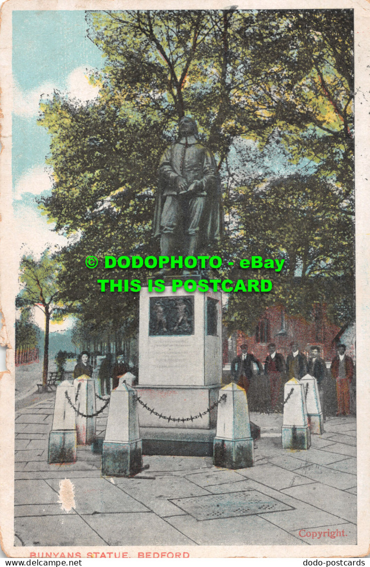 R495495 Bedford. Bunyan Statue. G. D. And D. L. 1906 - Monde