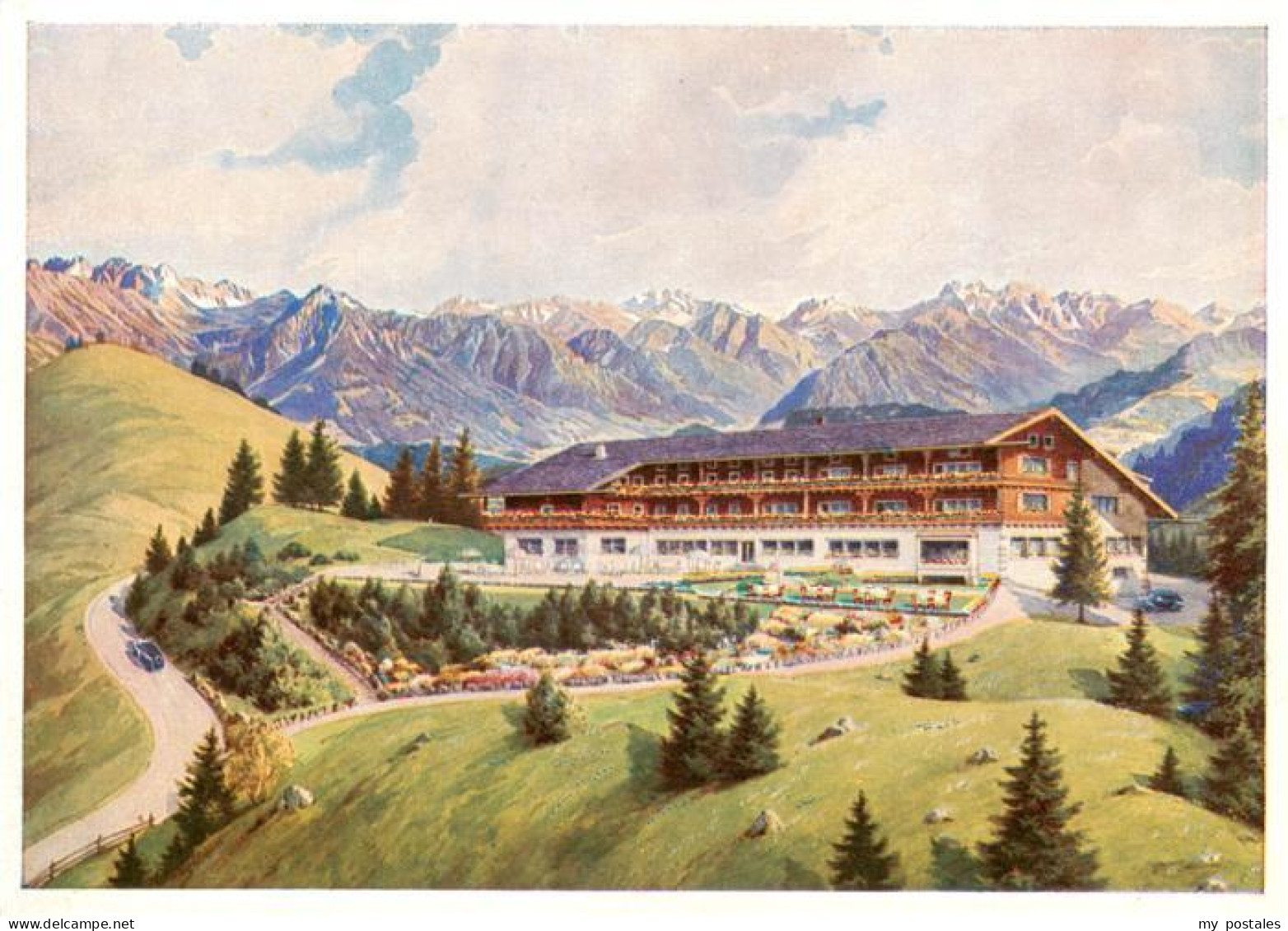 73893003 Sonthofen  Oberallgaeu Allgaeuer Berghof Mit Alpe Eck  - Sonthofen