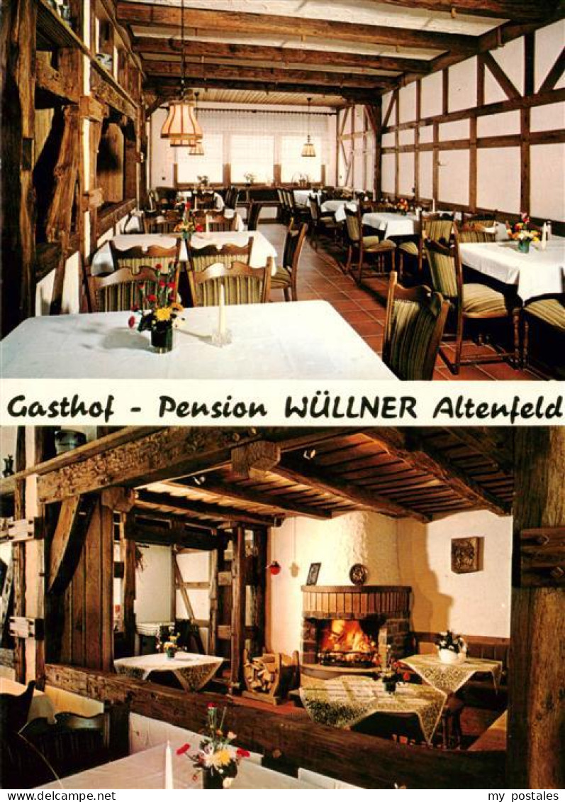 73892958 Altenfeld Sauerland Gasthof Pension Wuellner Gastraeume Altenfeld Sauer - Winterberg