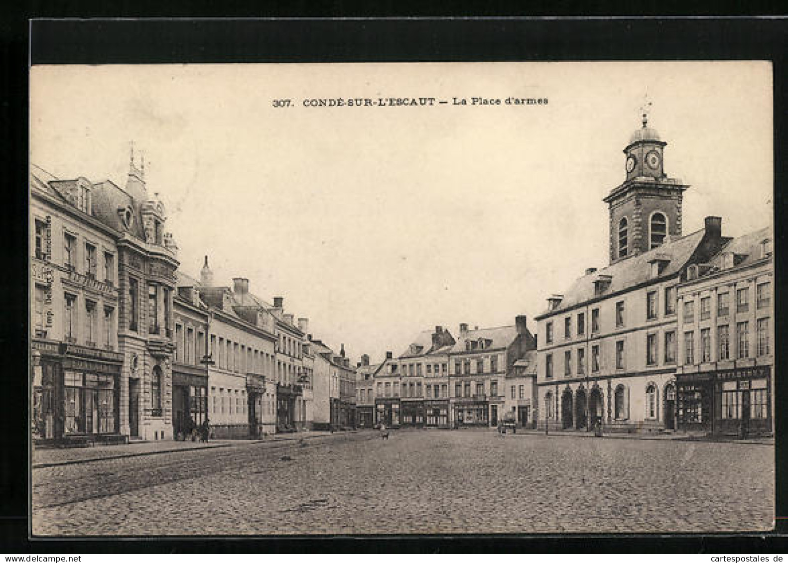 CPA Condé-sur-l`Escaut, La Place D`Armes  - Sonstige & Ohne Zuordnung