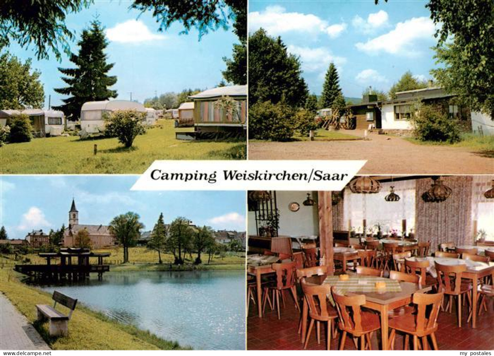 73892918 Weiskirchen Saar Campingplatz Des DCC Bungalows Restaurant Badesee Weis - Other & Unclassified