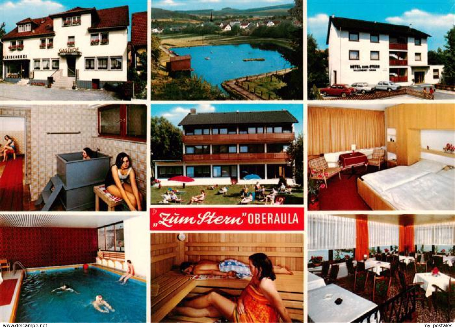 73892914 Oberaula Hotel Pension Zum Stern Gastraum Gaestezimmer Badesee Hallenba - Other & Unclassified