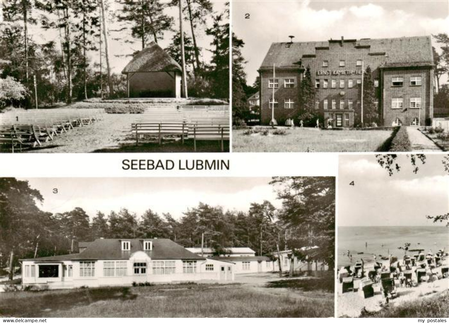 73892906 Lubmin Ostseebad Musikpavillon Ernst Kamieth Heim Ferienheim Der Handwe - Lubmin