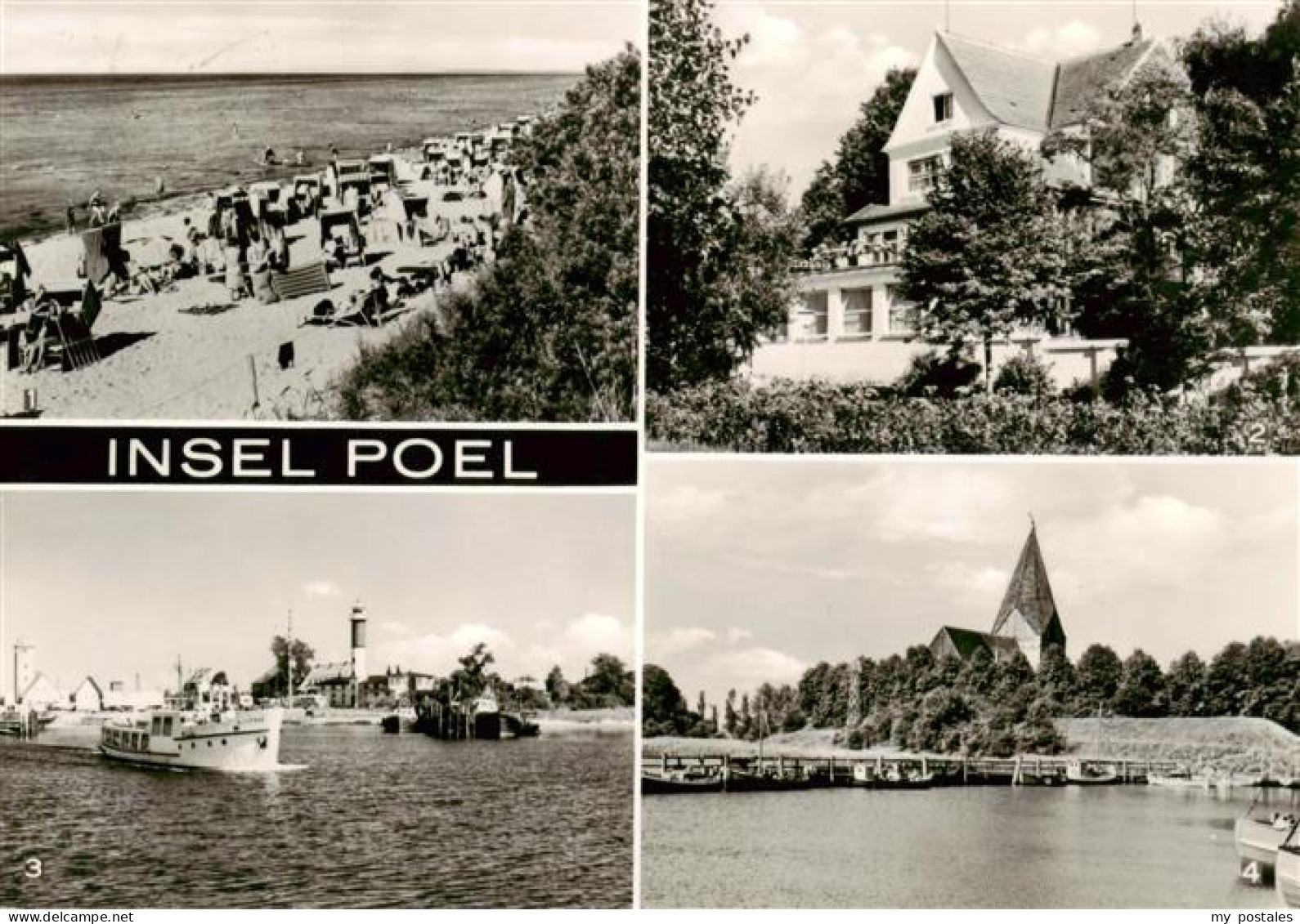 73892905 Insel Poel Schwarzer Busch Konsum Gaststaette Seeblick Hafen Und Leucht - Other & Unclassified