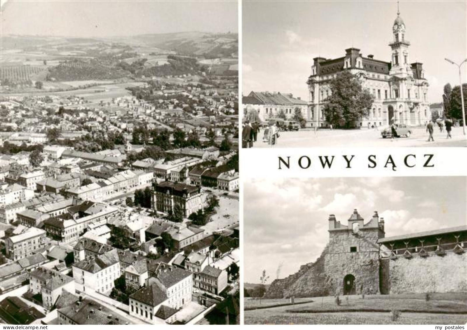 73892875 Nowy Sacz Neu Sandez PL Widok Ogolny Fragment Zamku Baszta Kowalska  - Polonia