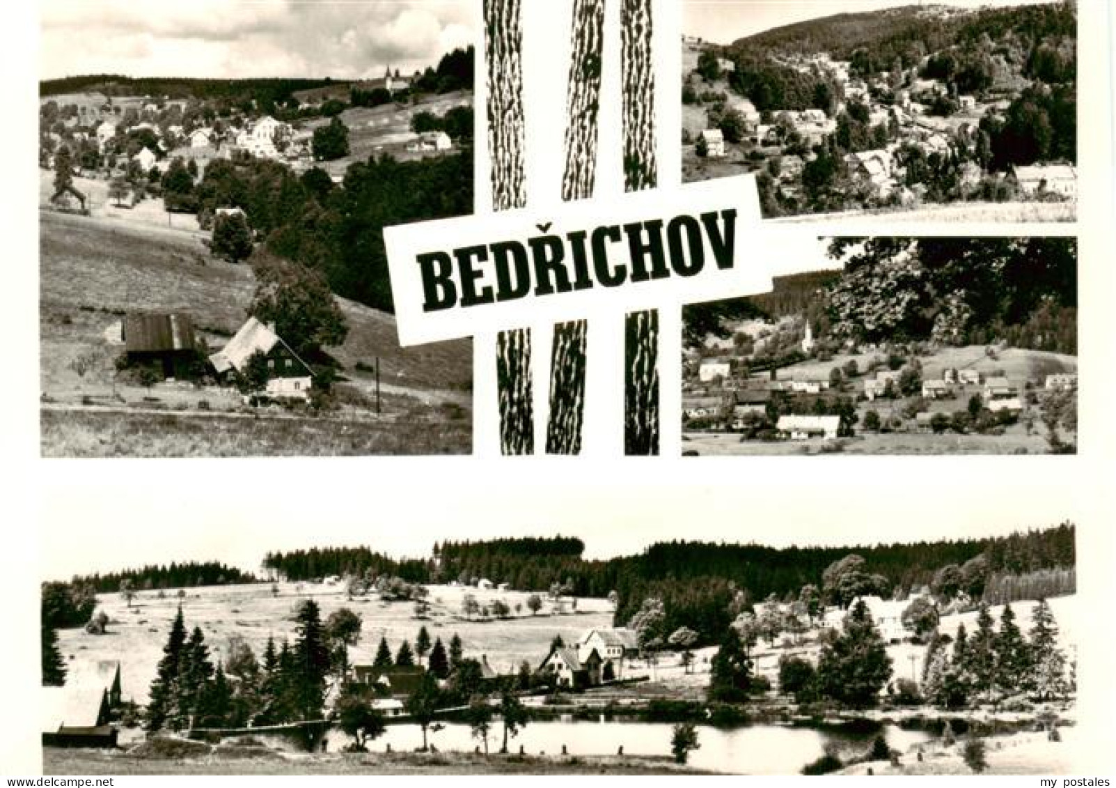 73892797 Bedrichov Friedrichswald CZ Teilansichten Panorama  - Tschechische Republik