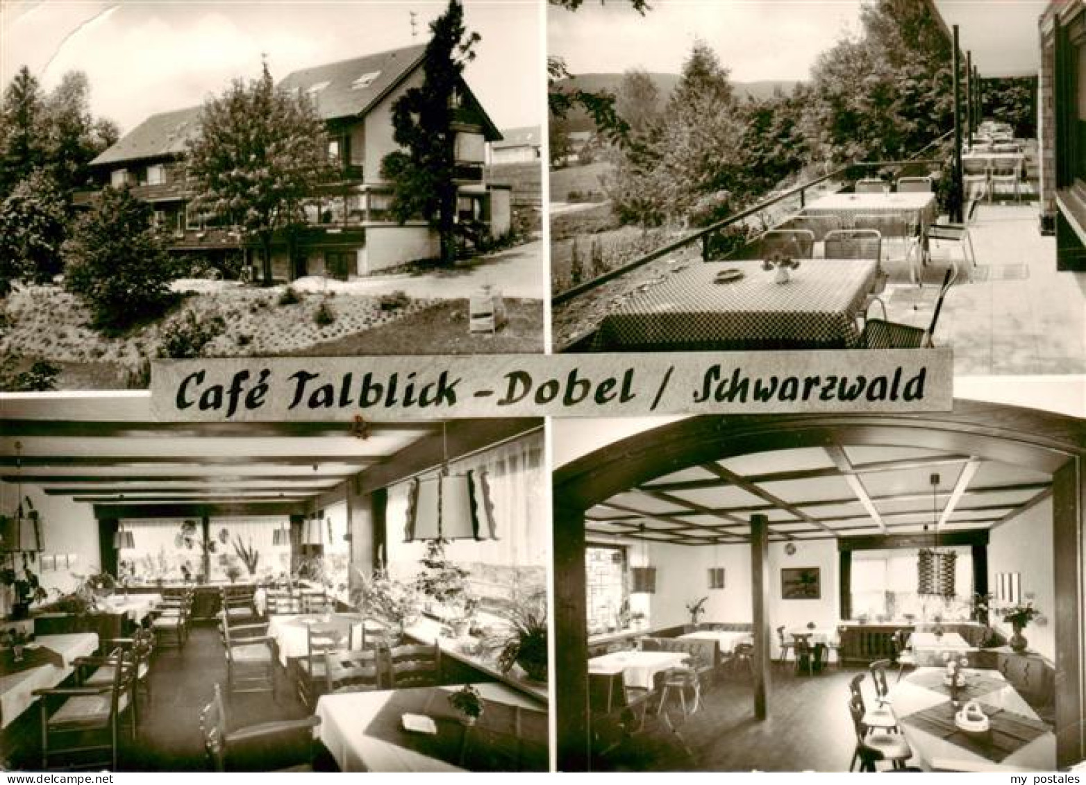 73892791 Dobel  Schwarzwald Cafe Talblick Gastraeume Terrasse  - Otros & Sin Clasificación