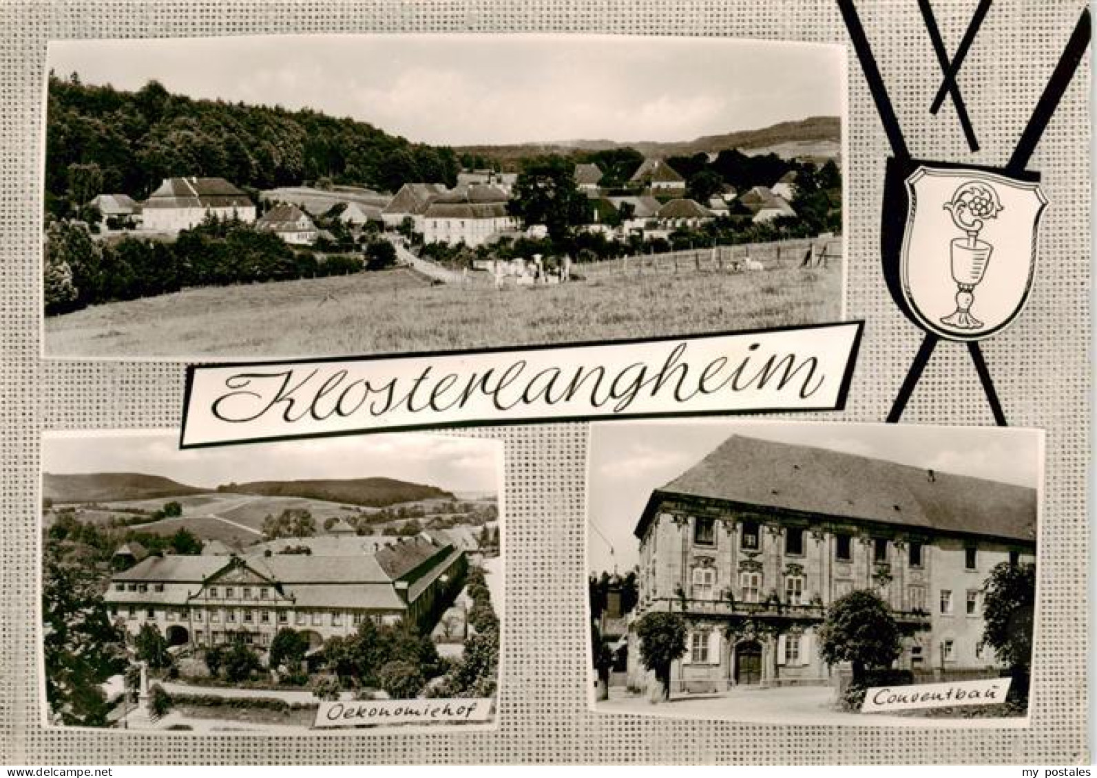 73892743 Klosterlangheim Lichtenfels Panorama Oekonomiehof Conventbau  - Lichtenfels