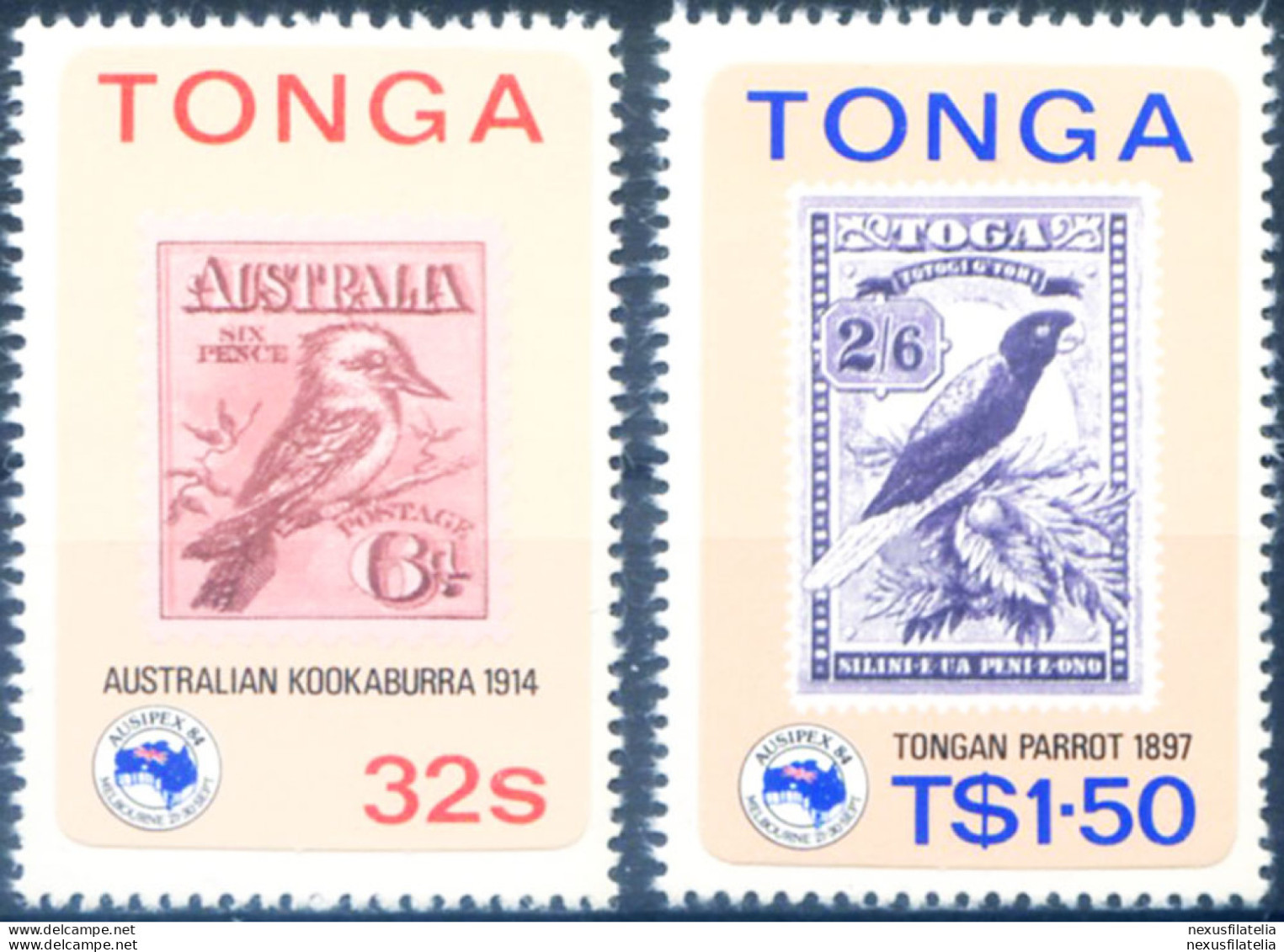 Francobollo Su Francobollo 1984. - Tonga (1970-...)