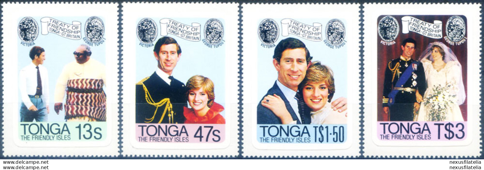 Amicizia Con La Gran Bretagna 1981. - Tonga (1970-...)