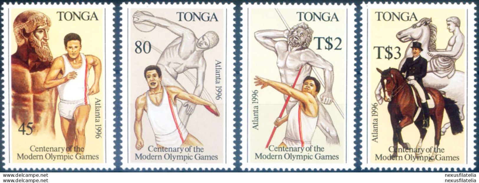 Sport. Olimpiadi Atlanta 1996. - Tonga (1970-...)