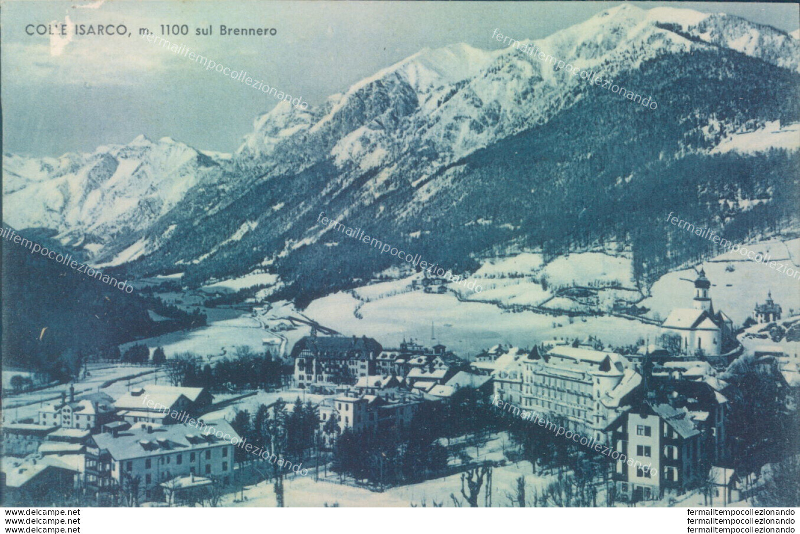 Ad215 Cartolina Colle Isarco Sul Brennero Provincia Di Bolzano - Bolzano